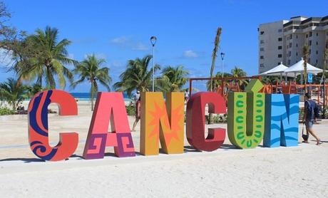 Letras Cancún Playa Langosta letras cancun