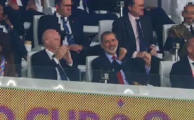 Felipe VI, el único rey de Europa en Qatar. Felipe VI, el único rey de Europa en Qatar.