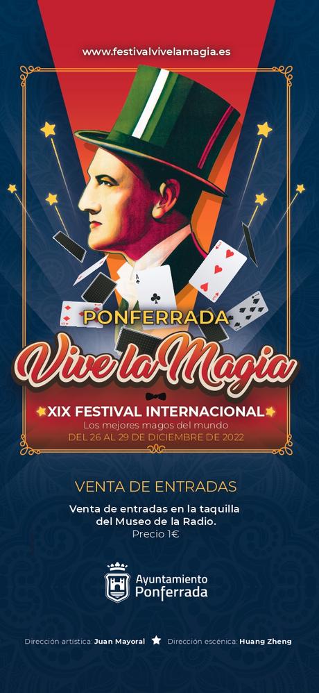 El Festival Vive la Magia sorprenderá a los ponferradinos con magia en la calle durante las navidades 1 El Festival Vive la Magia sorprenderá a los ponferradinos con magia en la calle durante las navidades 1