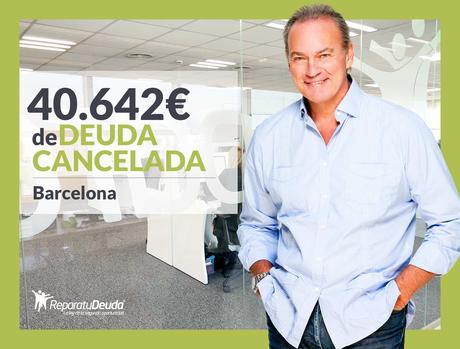 Repara tu Deuda Abogados cancela 40.642€ en Barcelona (Cataluña) con la Ley de Segunda Oportunidad