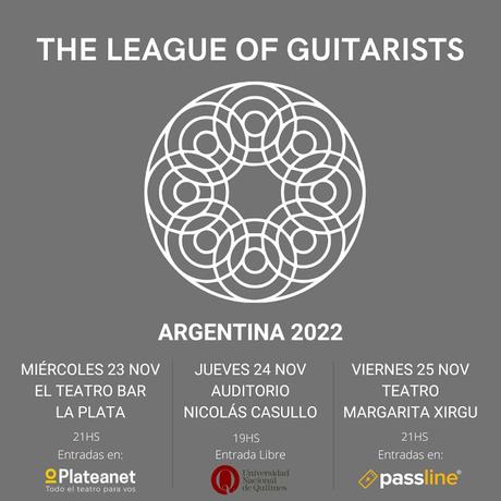 The League Of Guitarists regresa a Buenos Aires