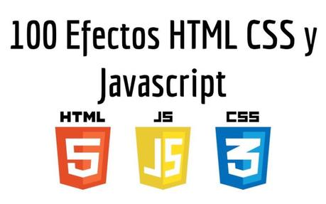 100 Efectos HTML CSS y Javascript