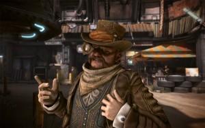 Este hombre es el notario contratado para el concurso.