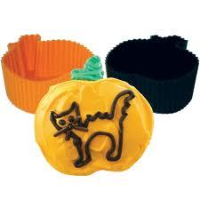 Moldes para cupcakes de calabaza