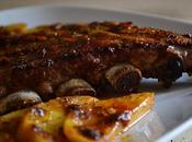 Costillar cerdo horno adobo