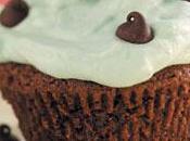 Brownie-cupcake menta
