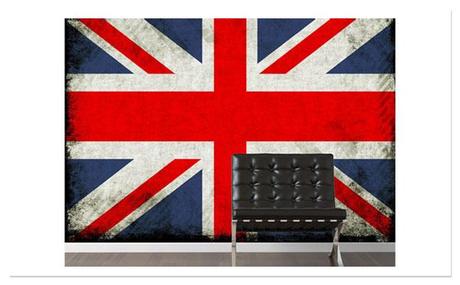 vintage colour union Jack SO BRITISH!