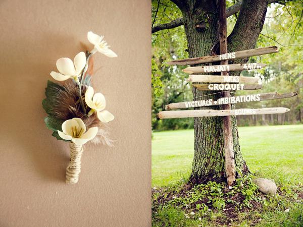 Una boda en el campo y sus DIY