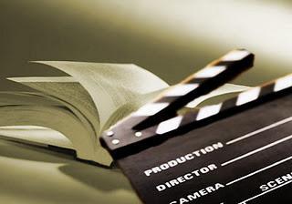 Una estantería de cine