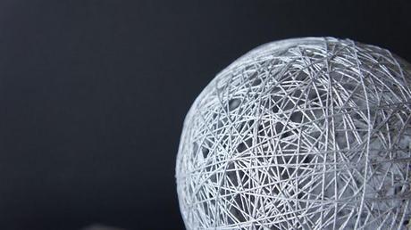 Concurso DIY x4duros'11: La lámpara de Hilos Random light de Marina