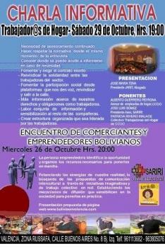 Charla informativa para empleadas del hogar en Valencia