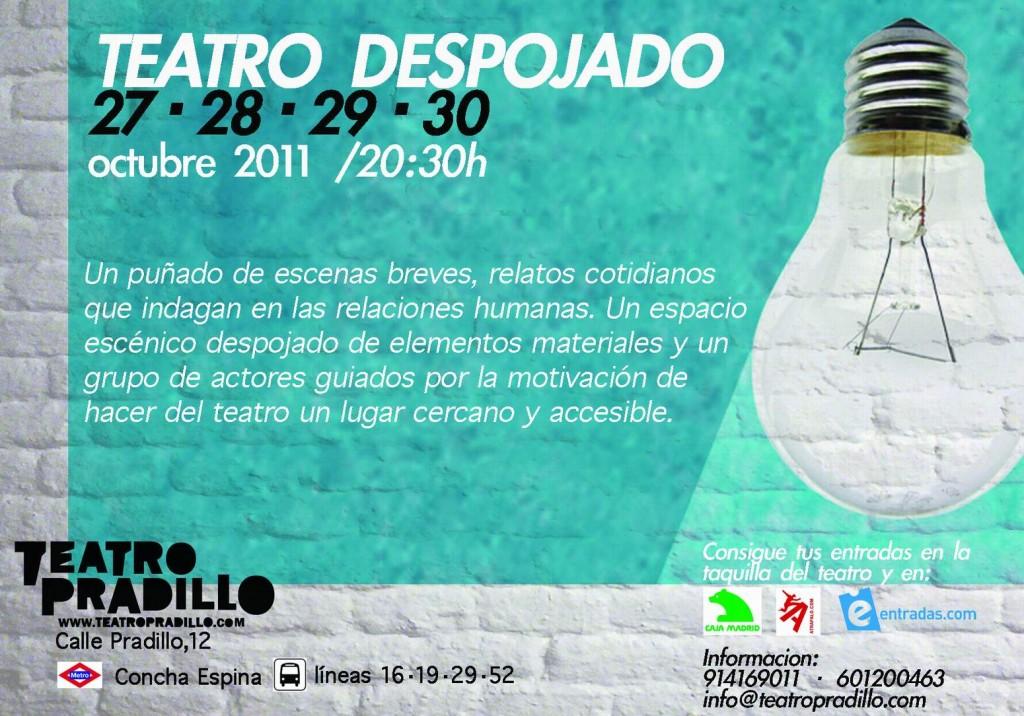 Teatro Despojado en el Teatro Pradillo