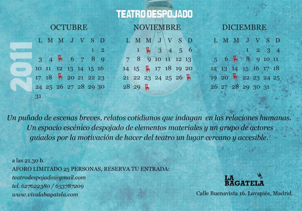 Teatro Despojado en el Teatro Pradillo