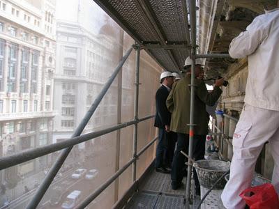 Fachada Palacio de la Música - Veladuras