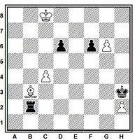 Estudio artístico de ajedrez de A. A. Troitzky, Shakhmaty Zjurnal, 1908