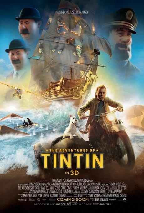 Reseñas cine: “Las aventuras de Tintín: el secreto del Unicornio”