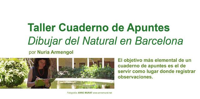 Taller Cuaderno de apuntes / Dibujar del natural en Barcelona