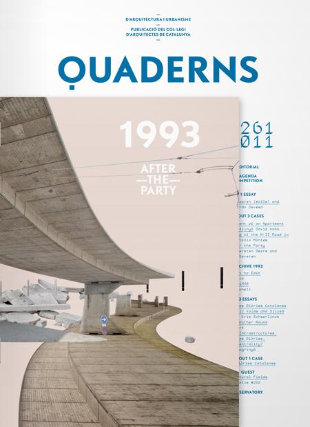 La nueva etapa de Quaderns, o la arquitectura que hacemos los arquitectos