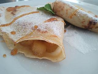 Crêpes Rellenos de Manzana