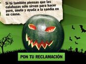 Mixta reclama sandía como nueva imagen Halloween frente calabaza