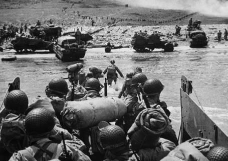 El desembarco en Normandía