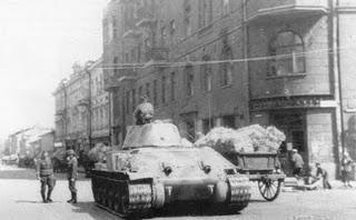 El Sexto Ejército conquista Kharkov - 25/10/1941.