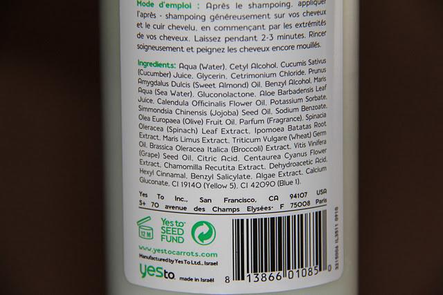 Acondicionador YesTo Cucumbers ¡Cuida del color de tu pelo!