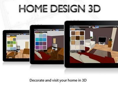Aplicación decorativa 3D para iPad