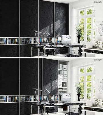 Puertas secretas que simulan paredes