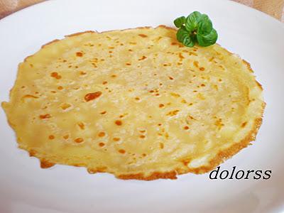Masa de crêpes o crêps