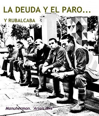 La deuda. El paro. Y Rubalcaba