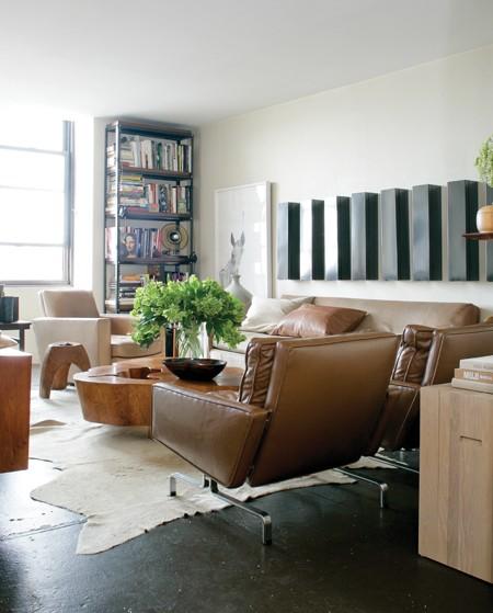 El estilo retro de la casa del diseñador Brad Ford