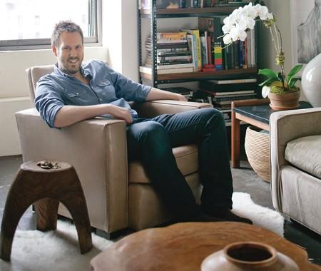 El estilo retro de la casa del diseñador Brad Ford