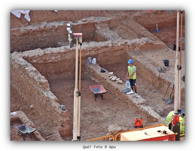 Barcelona debe preservar la villa romana de La Sagrera.