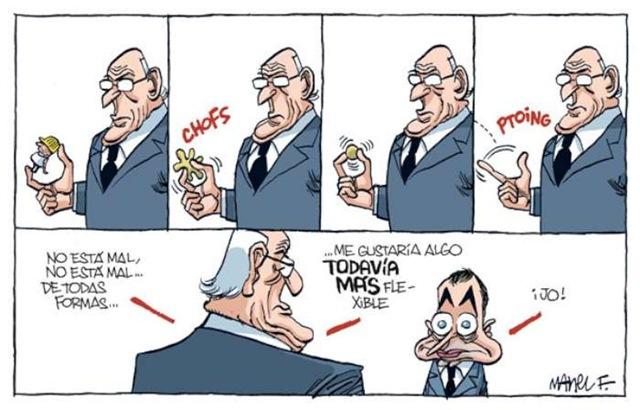 ¡Por fin es viernes! Hoy, en el Congreso de los Diputados, sesión continua de ajustes y recortes.