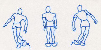 Imagen de utilizacion del Pielaster en apoyo Monopodal pielaster prevencion rehabilitacion esguince tobillo