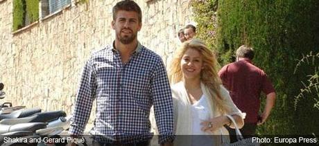 Shakira y Gerard Pique juntos por las calles de Barcelona