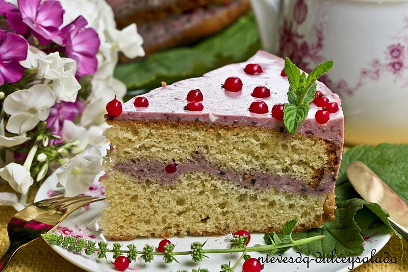 TARTA DE GROSELLAS