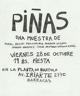 Piñas este viernes