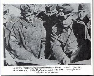 El bautismo de fuego de la División Azul - 27/10/1941.