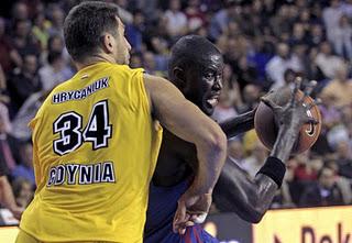 Entrenamiento con público del Barça ante el Prokom (88-61)