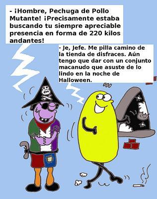 ¡Desmadre en pleno Halloween 2011!