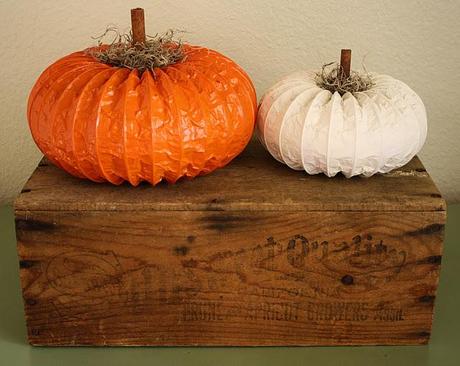 DIY... HALLOWEN DIY / CALABAZAS RECICLADAS.