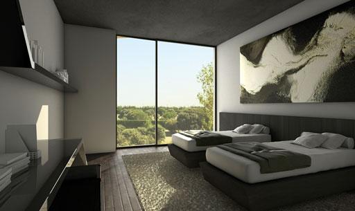 Interiorismo A-cero en una vivienda situada en una exclusiva urbanización madrileña