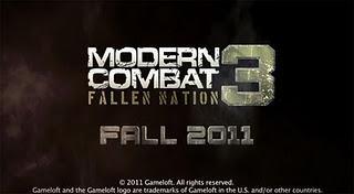 Modern Combat 3 para Iphone