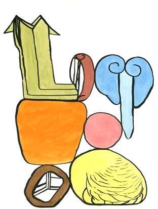 Fernando Renes 'Piezas diurnas', 2011 Acuarela y tinta sobre papel. Fernando Renes dibuja ‘Hay un agujero en el cubo’