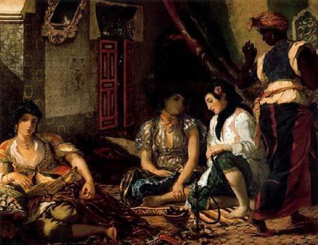 Eugène Delacroix 'Las mujeres de Argel en su aposento' Eugène Delacroix y el Romanticismo en CaixaForum Madrid