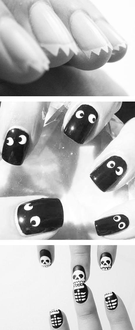 Halloween nails - Uñas disfrazadas!