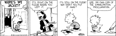 Calvin y Hobbes, vaya par de genios