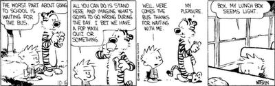 Calvin y Hobbes, vaya par de genios